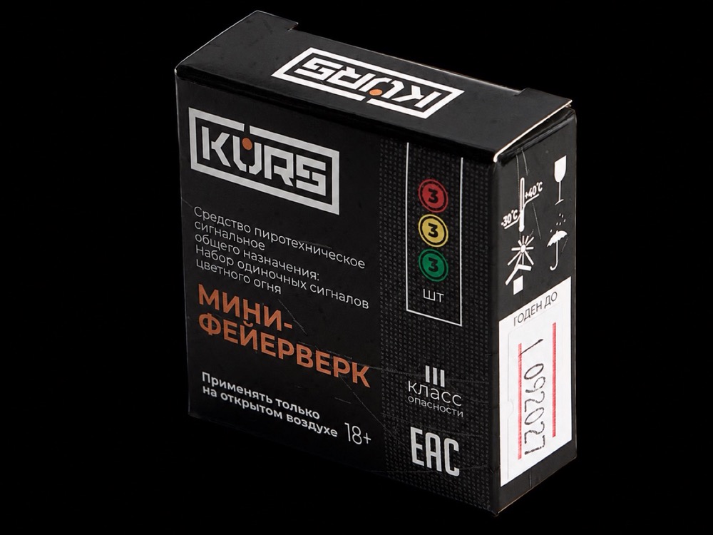 Заряды мини-фейерверка KURS